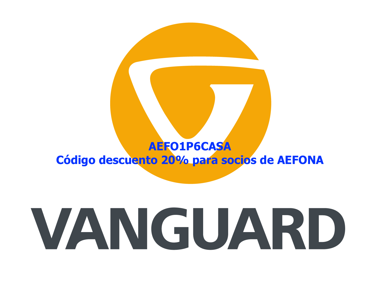 Vanguard_Código descuento AEFONA