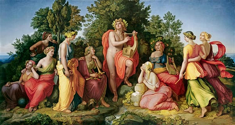 apolo-y-las-musas-1826-heinrich-maria-von-hess