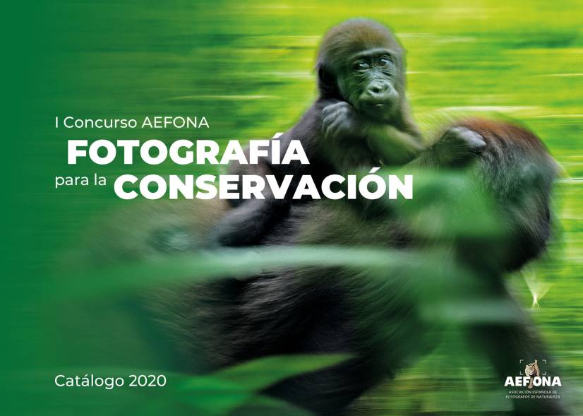 Portada Catalogo I Concurso AEFONA Fotografia para la Conservacion 2020