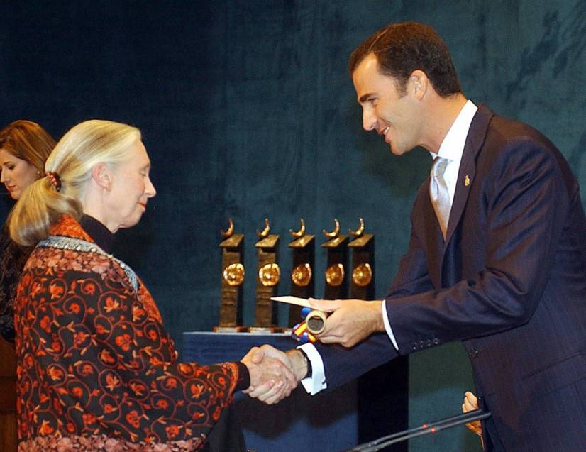 Jane Goodall_Premio Princie Asturias