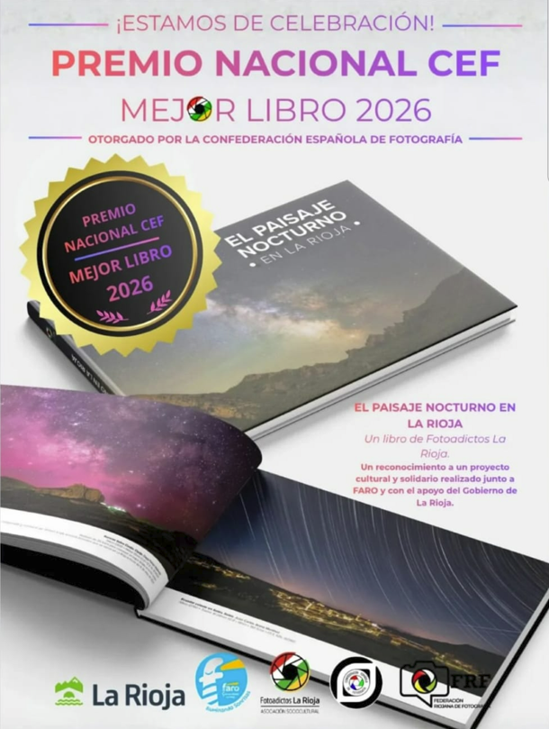 Libro Paisaje Nocturno de La Rioja